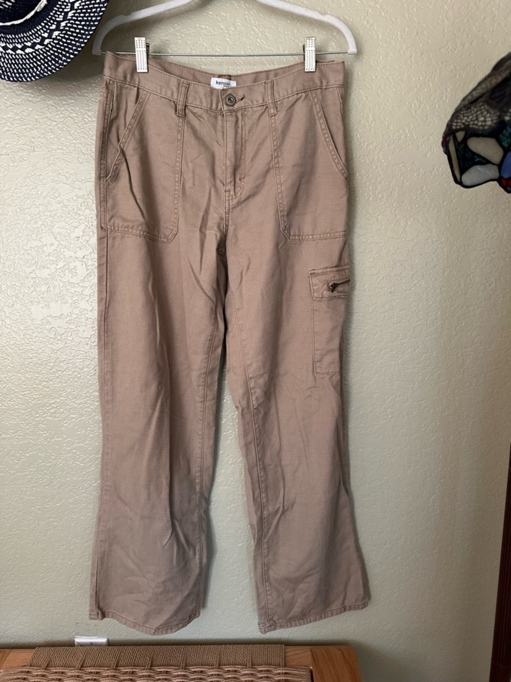 Kensie Jeans Women’s Tan Cargo Pants